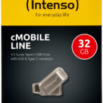USB-Stick cMobile Line 32GB, USB Typ A, Typ C und USB OTG