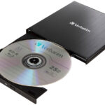 Externer Slim-Blu-ray-Brenner, USB 3.0, Nero Burn & Archive, schwarz