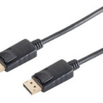 Displayport-Kabel, für Auflösungen bis 4K UHD, 2 m, schwarz