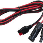 Solarpanel-Adapterkabel, MC4-komp. Anschluss, Anderson-Stecker, 1,5 m