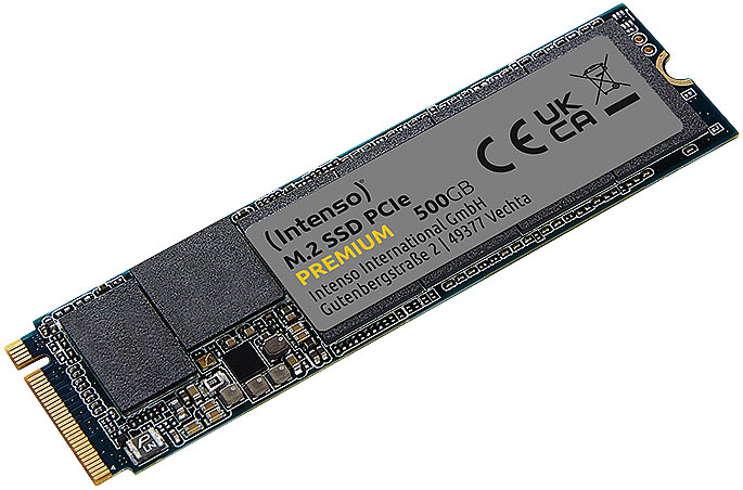 Premium M.2-SSD-Festplatte mit 1 TB, bis 2.100 MB/s, PCIe Gen.3×4