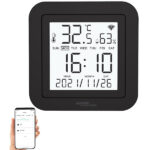 Lernfähige 3in1-IR-Fernbedienung, Temperatur- & Luftfeuchte, App, 360°