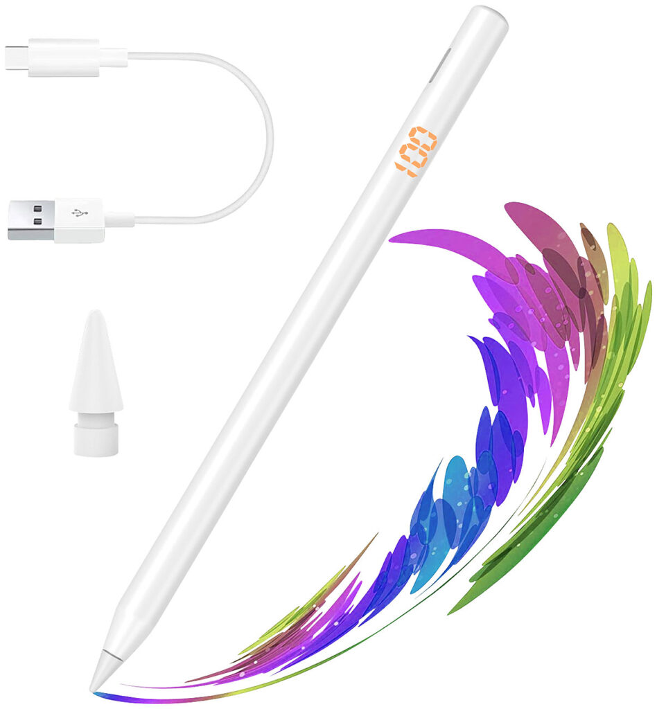 Aktiver Touchscreen-Eingabestift für iPad Air/mini/Pro, Palm Rejection