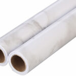 2er-Set Deko- und Möbelfolie „Marmor“ für DIY-Projekte, 60 x 300 cm