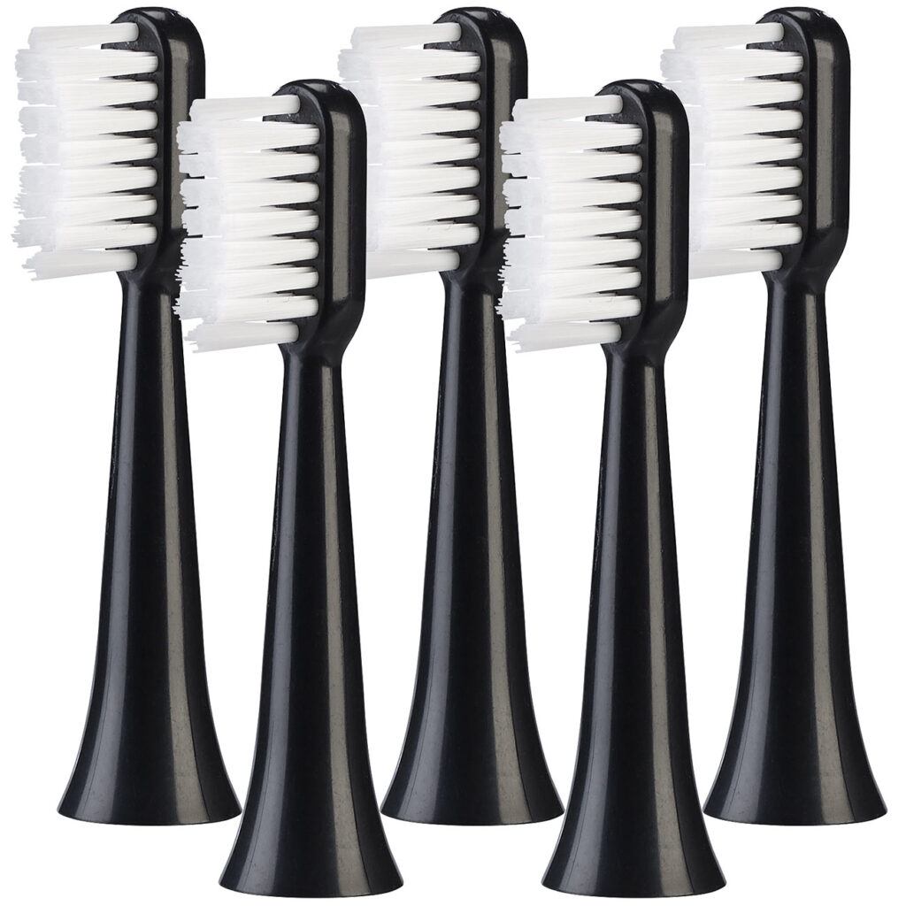 5er-Set Aufsteckbürsten für Akku-Schallzahnbürste SZB-300, weich