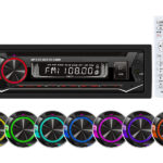MP3-Autoradio, CD, Bluetooth, Freisprechfunktion, USB, microSD, 4 x 45 Watt