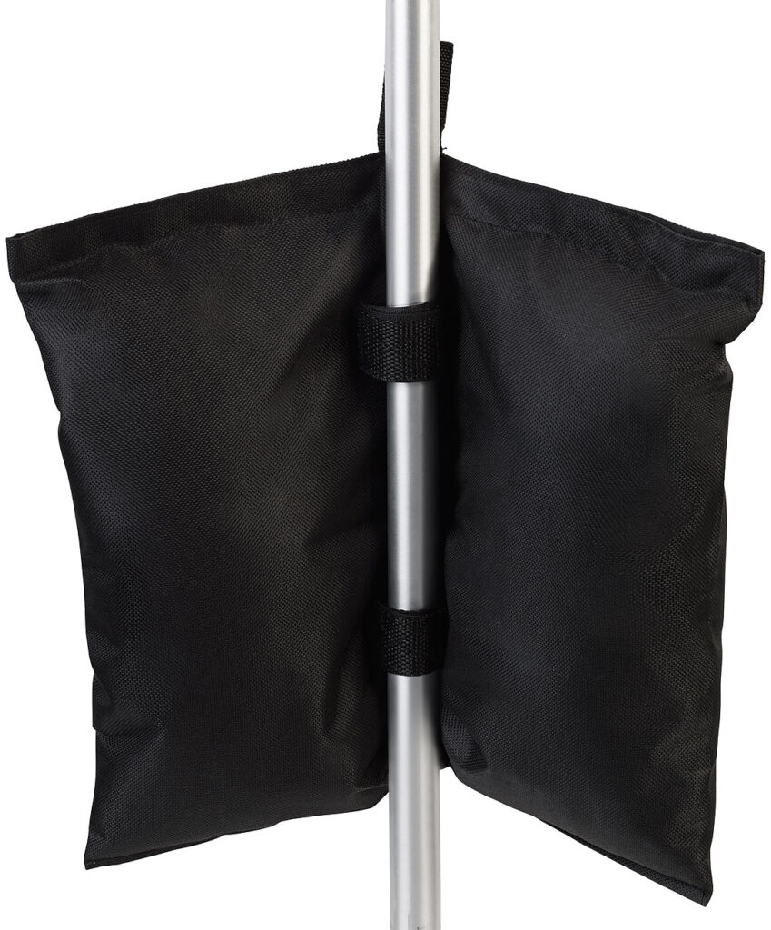 4er-Set Pavillon-Sandsäcke aus wasserdichtem 600D Oxford-Gewebe