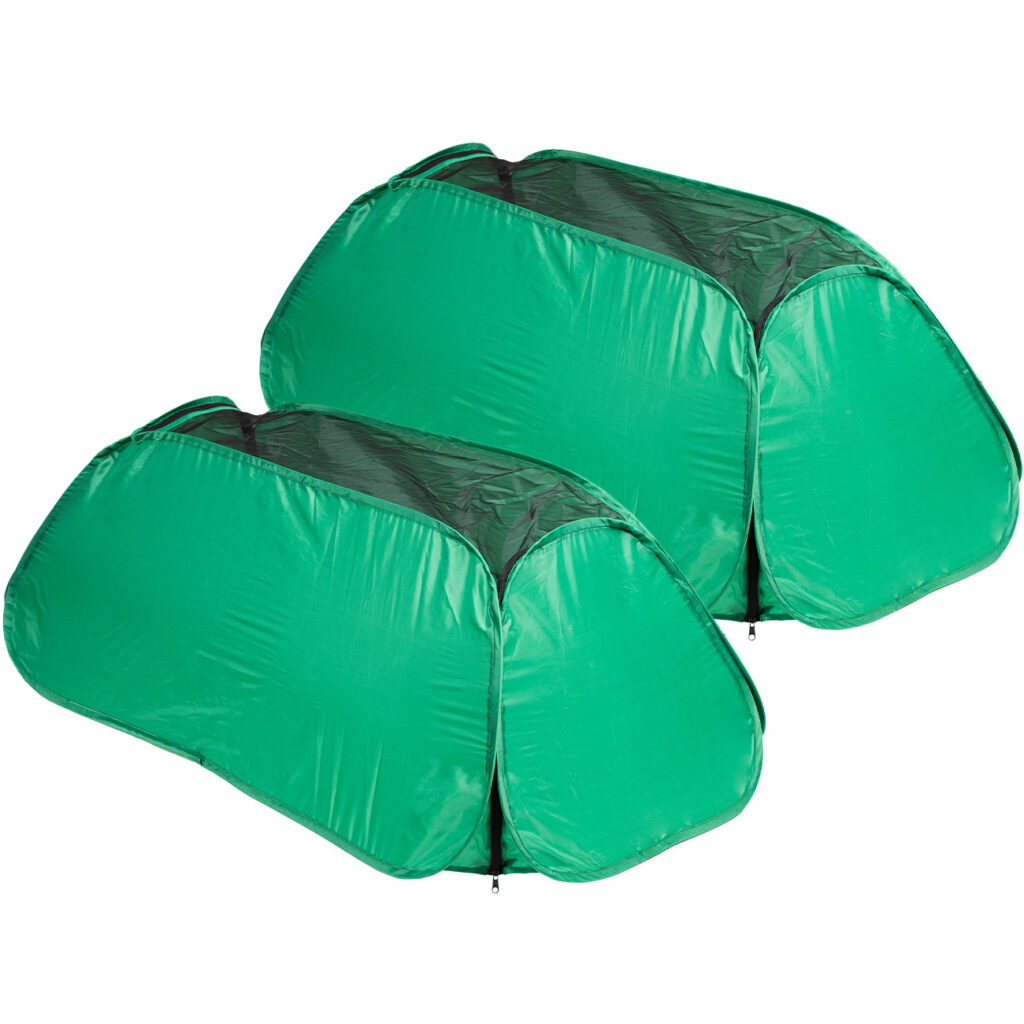 2er-Set Schutztunnel-Gewächshaus zur Pflanzenanzucht