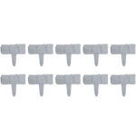 Beetumrandung in Steinoptik grau, 10er-Set