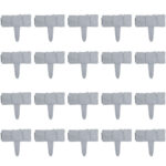 Beetumrandung in Steinoptik, grau, 20er-Set