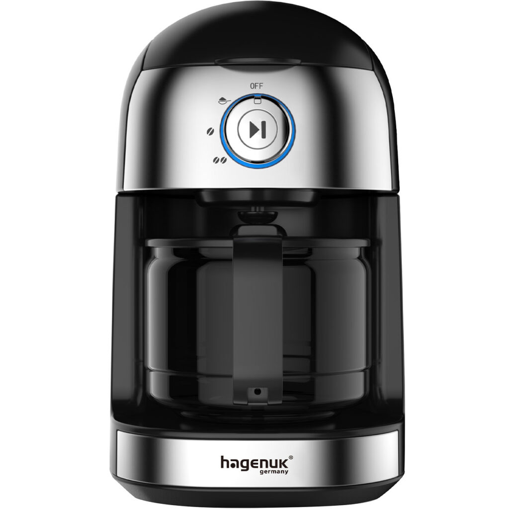 Kaffeemaschine mit Mahlwerk, 0,5 l, 500 W Kaffeemaschine mit Mahlwerk, 0,5 l, 500 W