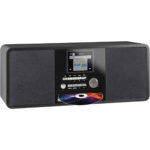 Stereo-Hybridradio DAB+ & UKW, mit CD-Player, schwarz, Bluetooth, 2x 15 W