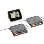 Grill- & Bratenthermometer mit 2 Temperatur-Sonden, bis +246 °C Grill- & Bratenthermometer mit 2 Temperatur-Sonden, bis +246 °C