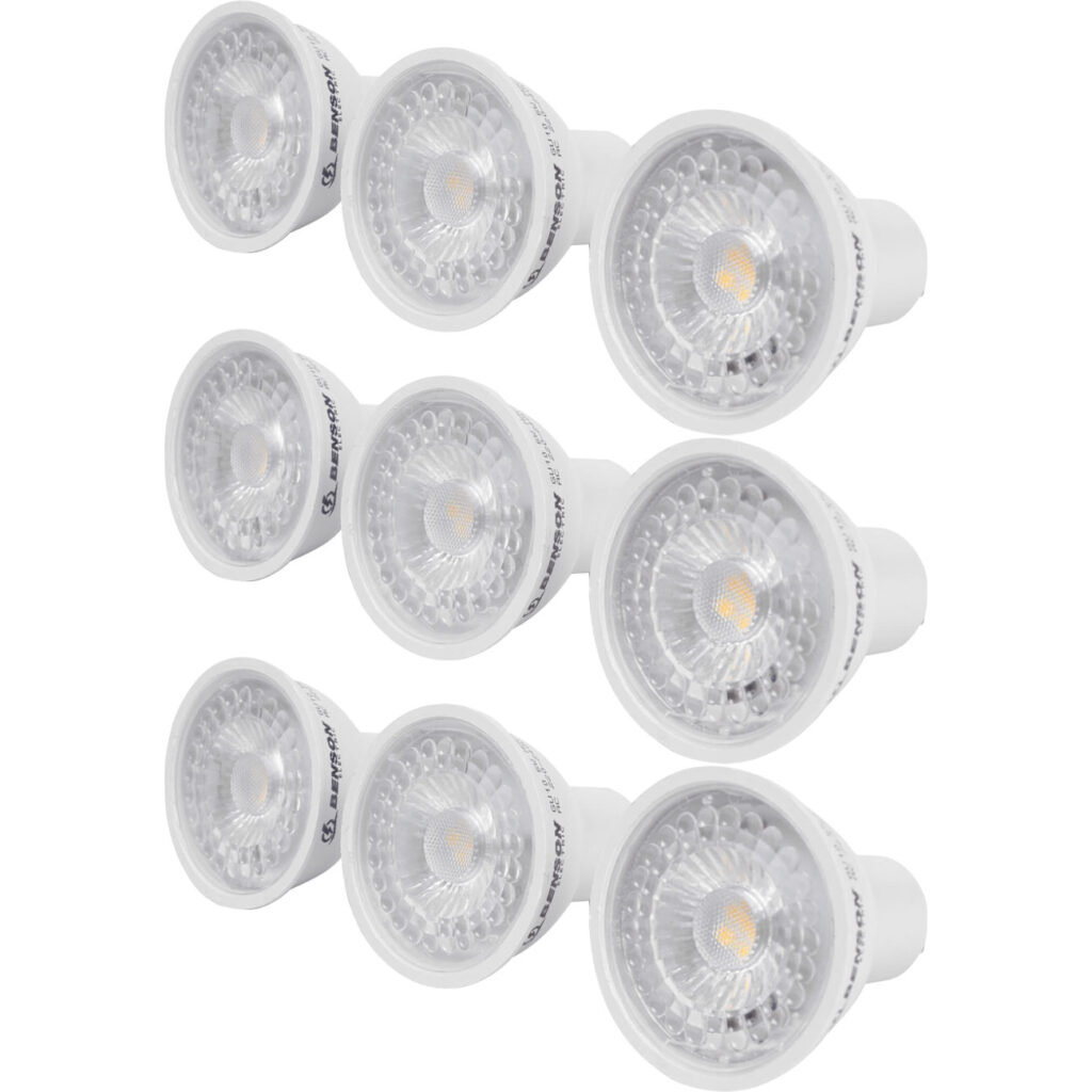 9er-Set LED-Reflektorlampe, GU10, 400 lm, 5 W, 3000 K, warmweiss