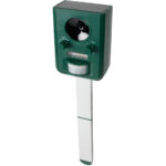 Universal Solar Tiervertreiber mit Ultraschall und Blitzlicht, Reichweite 10m