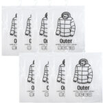 8er-Set Vakuum-Beutel mit Haken, 67 x 90 cm