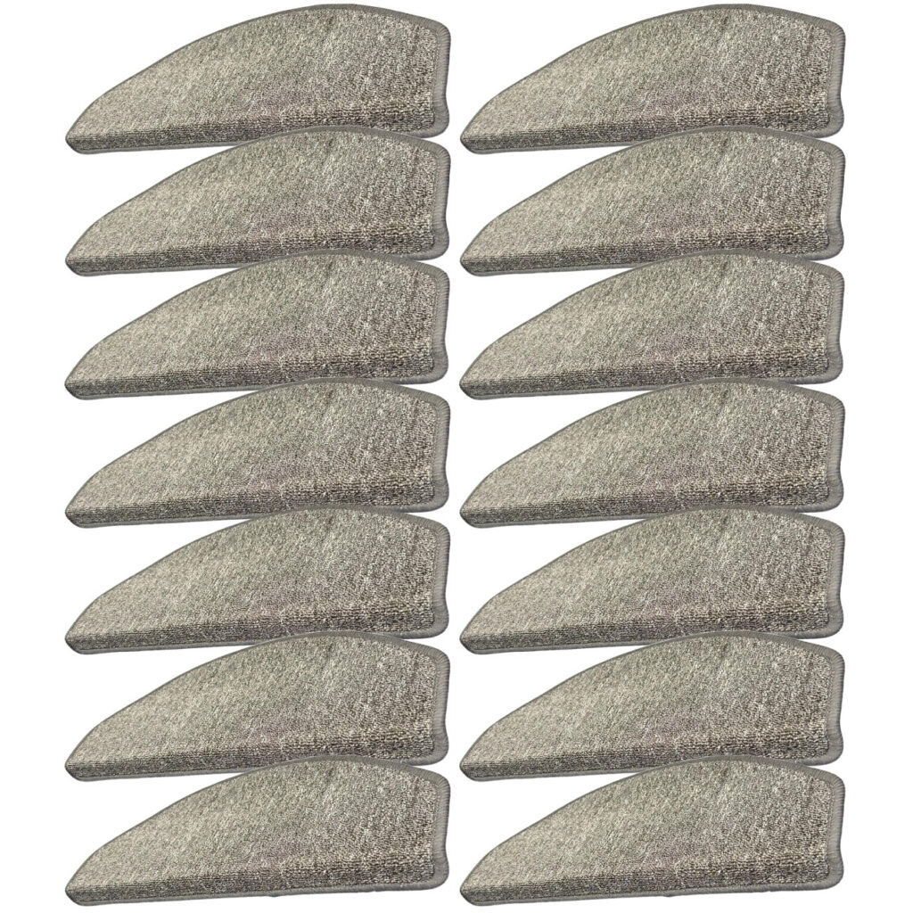 14er-Set Stufenmatte, halbrund, anthrazit 14er-Set Stufenmatte, halbrund, anthrazit