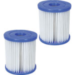 2er-Set Pool-Filterkartusche, Ø 8 cm 2er-Set Pool-Filterkartusche, Ø 8 cm