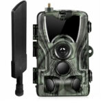 4G-Wildkamera mit 2K-Auflösung, PIR-Sensor, Nachtsicht, App