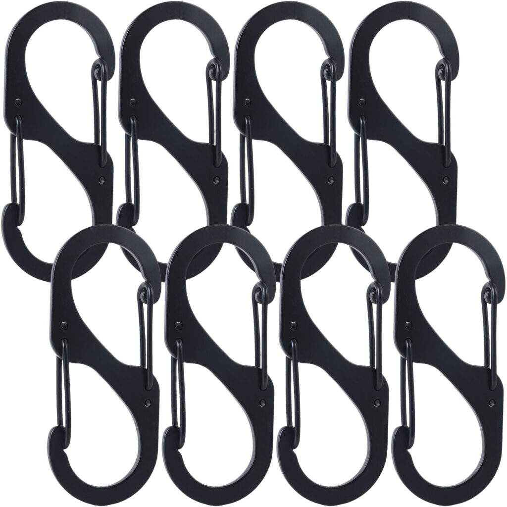 8er-Set Karabiner-S-Haken 4 x 1,7 cm 8er-Set Karabiner-S-Haken 4 x 1,7 cm