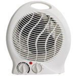 Heizlüfter mit Thermostat, weiss, 2000W, 2 Heizstufen & Kaltluft