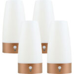 4er-Set LED-Tischlampe mit PIR-Bewegungs-Sensor, batteriebetrieben, warmweiss 4er-Set LED-Tischlampe mit PIR-Bewegungs-Sensor, batteriebetrieben, warmweiss
