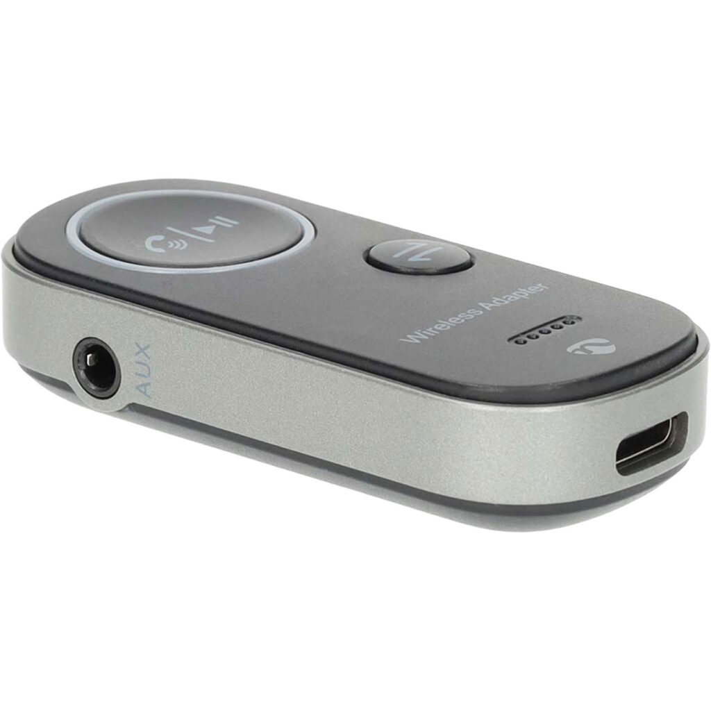 Bluetooth 5.4 Audio Adapter 2-in-1, Transmitter & Receiver, Dual-Pairing, 10 Std. Akku