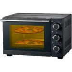 Mini Backofen 15 Liter, 1200W, schwarz