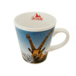 Swiss Ethno Kaffee- und Teebecher mit Henkel, Keramik, 9 x 10 cm Swiss Ethno Kaffee- und Teebecher mit Henkel, Keramik, 9 x 10 cm