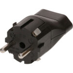 Adapter für Powerbank, Schukosteckdose, Typ 21, schwarz Adapter für Powerbank, Schukosteckdose, Typ 21, schwarz