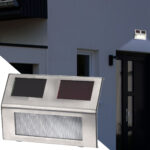 4er-Set Solar-LED-Wandleuchten 4er-Set Solar-LED-Wandleuchten