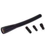 Kurzstab-Autoradio-Antenne für M5, M6, M7 Gewinde, 10,5 cm Kurzstab-Autoradio-Antenne für M5, M6, M7 Gewinde, 10,5 cm