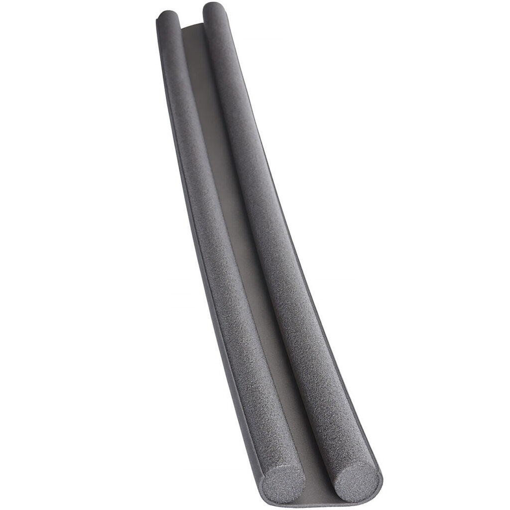 Türbodendichtung, grau, Zugluft-Stopper für Türstärken bis 3,5 cm und 98 cm Breite