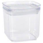 Vorratsdose mit Deckel, transparent, Frischhaltebox, 750 ml