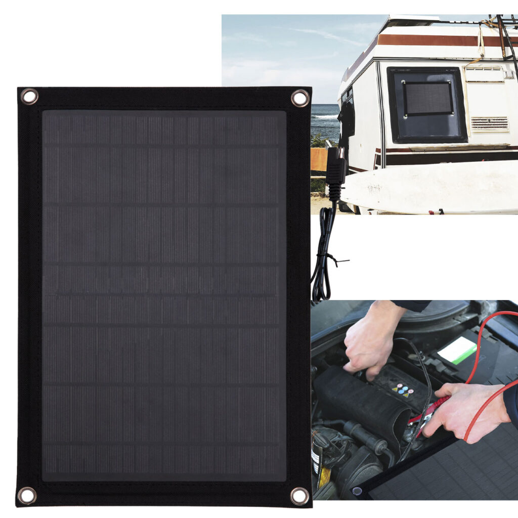 Solar Erhaltungs-Ladegerät für Auto- / PKW-Batterie 12V, 10W