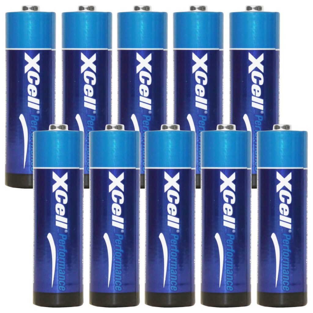 10er-Set Batterie Typ AA (Mignon), LR06, Alkaline, 1,5V