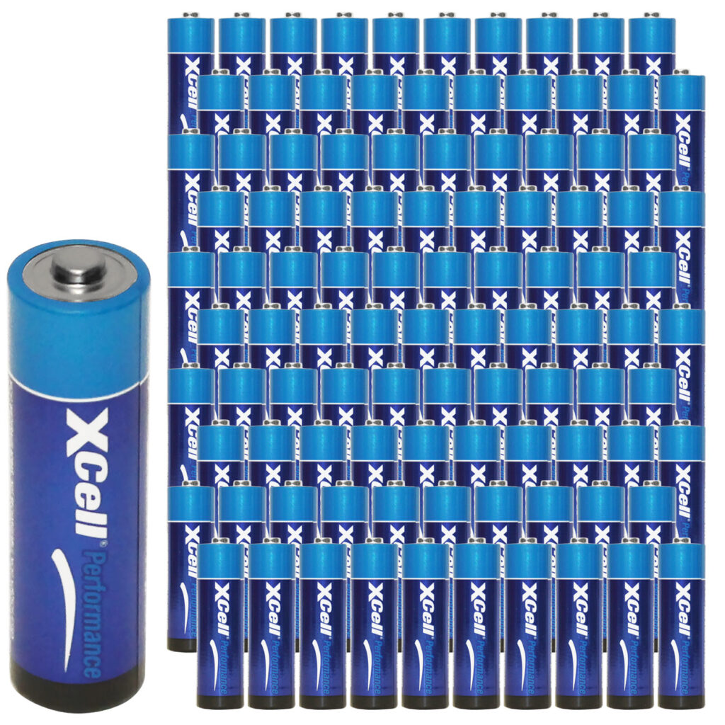 100er-Set Batterie Typ AA (Mignon), LR06, Alkaline, 1,5V