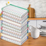 10er-Set Baumwoll-Geschirrtücher, multicolor, 70 x 50 cm