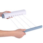 Einziehbare Wäscheleine zur Wandmontage, 14 m