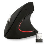 Ergonomische Vertikalmaus Ergonon, wireless 2,4 GHz, 1600 DPI, batteriebetrieben, 6 Tasten Ergonomische Vertikalmaus Ergonon, wireless 2,4 GHz, 1600 DPI, batteriebetrieben, 6 Tasten