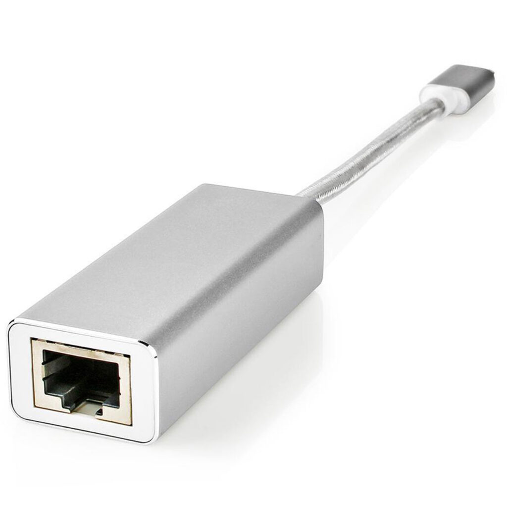 Ethernet Internetadapter, Netzwerkadapter, LAN Adapter, USB-C, 1000 Mbps
