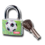 Abus Vorhängeschloss Fussball Abus Vorhängeschloss Fussball