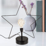 Tischleuchte Stern mit 8 LEDs und USB-Kabel Tischleuchte Stern mit 8 LEDs und USB-Kabel