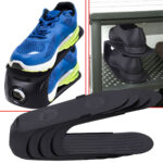 Schuh-Organizer, 4tlg.-Set, schwarz, Schuh-Ablage Schuh-Organizer, 4tlg.-Set, schwarz, Schuh-Ablage