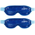 Augenmaske 2er Set, kühlend, warm/kalt, Gelperlenfüllung Augenmaske 2er Set, kühlend, warm/kalt, Gelperlenfüllung