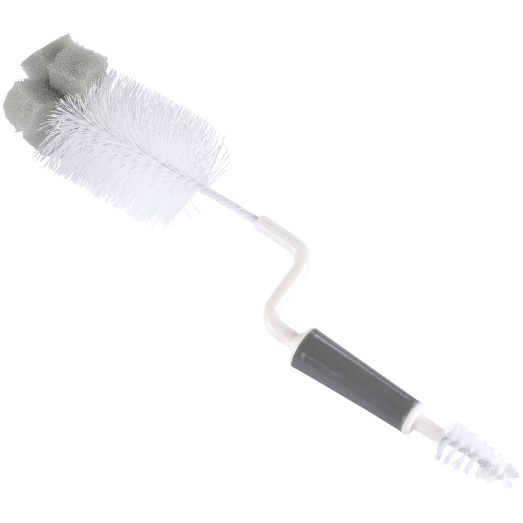 Rotierende Fläschchenbürste für Babyfläschchen/Schnuller, 29 cm