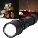 LED-Taschenlampe, Vollmetallgehäuse, Akku, 3,7 V, 10 W LED-Taschenlampe, Vollmetallgehäuse, Akku, 3,7 V, 10 W