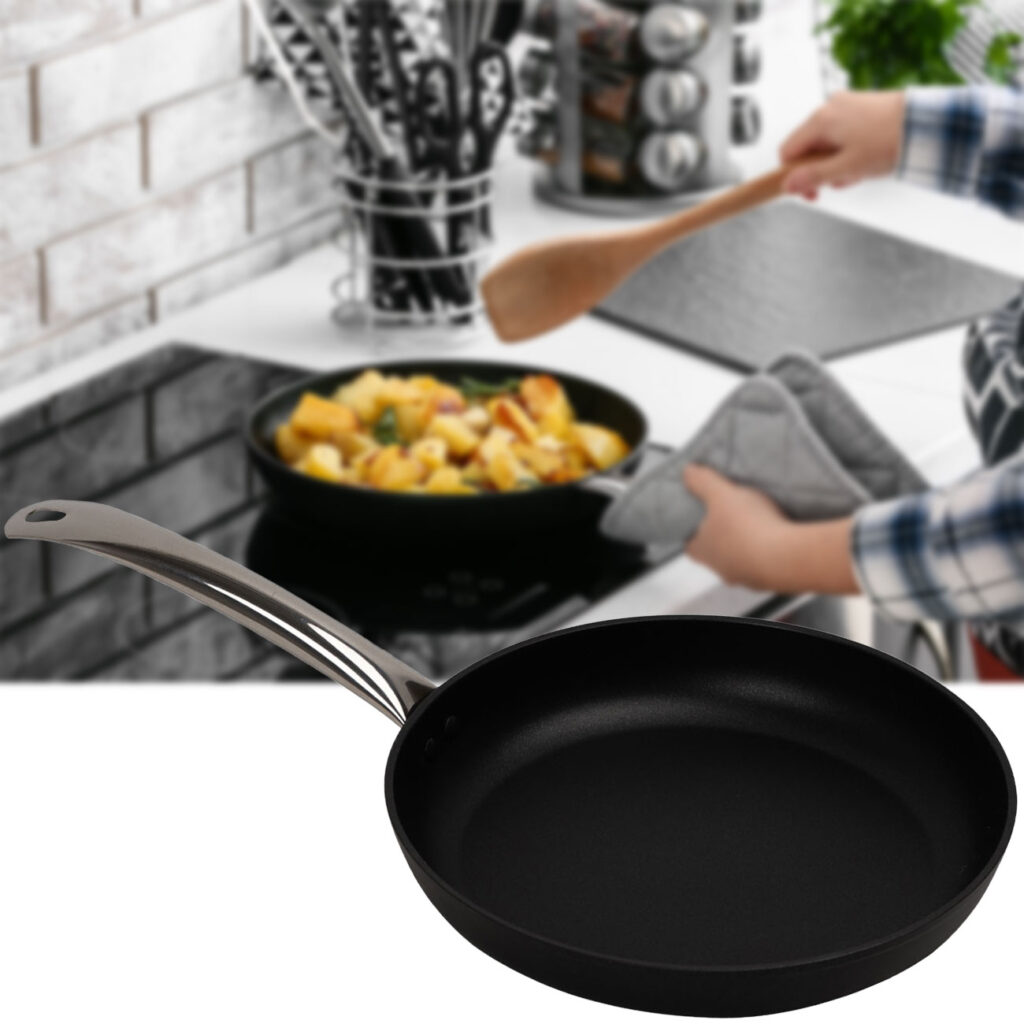 Bratpfanne Ø 24 cm, Antihaftbeschichtung, Induktionsgeeignet