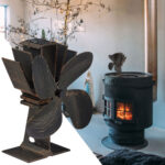 Kaminventilator, 4 Lüfterblätter, stromlos, vintage-look Kaminventilator, 4 Lüfterblätter, stromlos, vintage-look