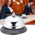 Tischklingel, Metall, Rezeptionsklingel, 8,5 x 6 cm Tischklingel, Metall, Rezeptionsklingel, 8,5 x 6 cm